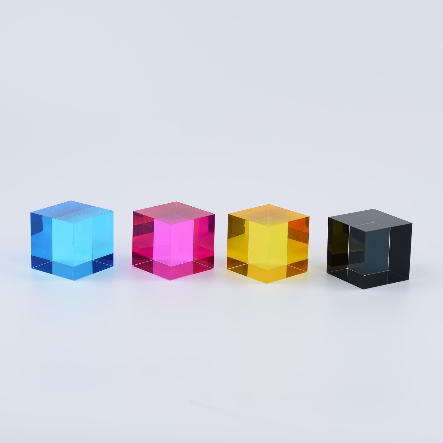 The K Cube, part of the CMY colour-mixing set