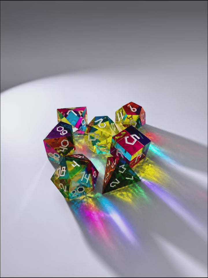 The Septem Aleae - 7 Piece Dice Set (PRE-ORDER)